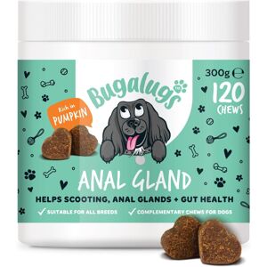 Bugalugs Anal Gland Dog Chews Pumpkin Powder Scooting Gut Health Treat Bugalugs Anal Gland Dog Chews Pumpkin Powder Scooting Gut Health Treat
