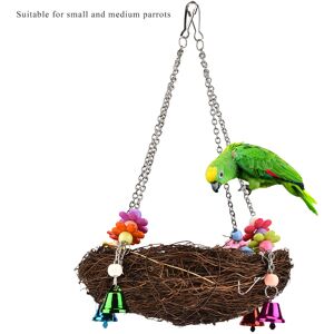 Unbranded Bird Nest Hanging Cage Hut Tent Bed Bird Parrot Toy Birds Nest Parrot Straw Nest Unbranded Bird Nest Hanging Cage Hut Tent Bed Bird Parrot Toy Birds Nest Parrot Straw Nest