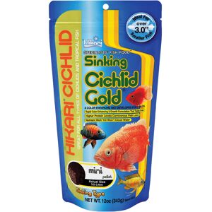 Hikari 12-Ounce Sinking Cichlid Gold Pellets for Pets, Mini Hikari 12-Ounce Sinking Cichlid Gold Pellets for Pets, Mini