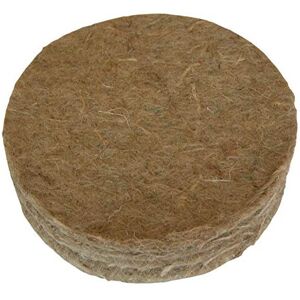 Supa Jute Canary Nesting Felt, Size 5-Inch, Pack of 10, Natural Fibre Mat That M Supa Jute Canary Nesting Felt, Size 5-Inch, Pack of 10, Natural Fibre Mat That M