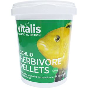 Vitalis Aquatic Nutrition Vitalis Cichlid Herbivore Pellets Tropical Fish Food 260g Vitalis Aquatic Nutrition Vitalis Cichlid Herbivore Pellets Tropical Fish Food 260g
