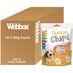 Webbox Chicken Chips Dog Treats - Made with 100 Percent Natural Chicken Breast, Webbox Chicken Chips Dog Treats - Made with 100 Percent Natural Chicken Breast,