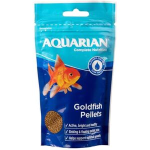 AQUARIAN Complete Nutrition, Aquarium Goldfish Food Pellets Also Suitable For Sm AQUARIAN Complete Nutrition, Aquarium Goldfish Food Pellets Also Suitable For Sm