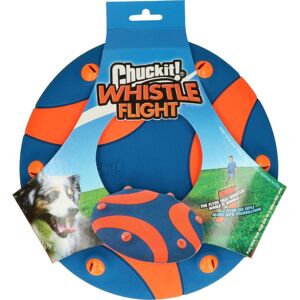 Chuckit! Whistle Flight Flyer Dog Toy Rubber Frisbee Throw and Fetch Noise Disc Chuckit! Whistle Flight Flyer Dog Toy Rubber Frisbee Throw and Fetch Noise Disc