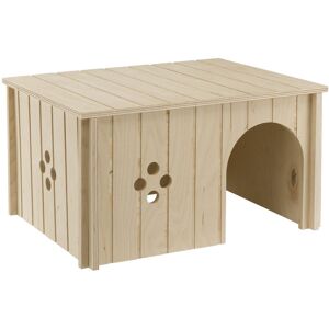 Ferplast Rabbit House, Guinea Pig Wooden House, Small Pet House, FSC Certificate Ferplast Rabbit House, Guinea Pig Wooden House, Small Pet House, FSC Certificate