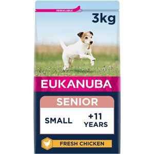 Eukanuba Complete Dry Dog Food for Senior Small Breeds with Fresh Chicken 3 kg Eukanuba Complete Dry Dog Food for Senior Small Breeds with Fresh Chicken 3 kg