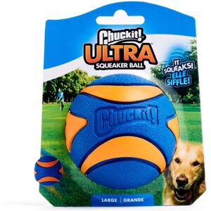 ChuckIt! Ultra Squeaker Ball Dog Toy Ball Durable Rubber Squeaky Dog Ball Chuck ChuckIt! Ultra Squeaker Ball Dog Toy Ball Durable Rubber Squeaky Dog Ball Chuck