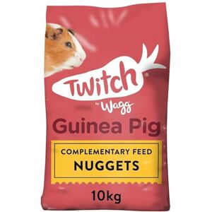 Wagg Twitch Guinea Pig Food 10kg - Complementary Feed Nuggets Wagg Twitch Guinea Pig Food 10kg - Complementary Feed Nuggets