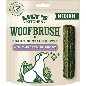 Lily's Kitchen Woofbrush Gut Health Dental Chew - Natural Dental Sticks for Medi Lily's Kitchen Woofbrush Gut Health Dental Chew - Natural Dental Sticks for Medi