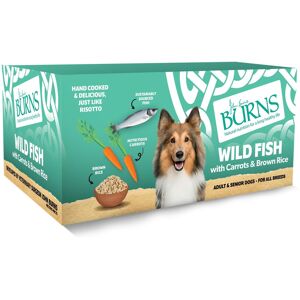 Burns Pet Natural Nutrition Adult & Senior Wet Dog Food Wild Fish, Carrots & Who Burns Pet Natural Nutrition Adult & Senior Wet Dog Food Wild Fish, Carrots & Who