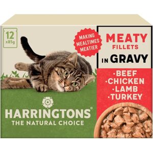 Harringtons Complete Wet Pouch Grain Free Hypoallergenic Adult Cat Food Meaty in Harringtons Complete Wet Pouch Grain Free Hypoallergenic Adult Cat Food Meaty in