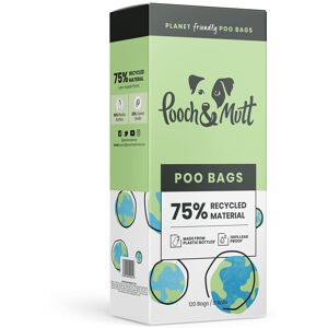 Pooch & Mutt Dog Poo Bags, Leak Proof and Extra Thick Recyclable Waste Bag Refil Pooch & Mutt Dog Poo Bags, Leak Proof and Extra Thick Recyclable Waste Bag Refil