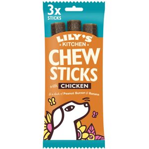 Lily's Kitchen Made with Natural Ingredients Chew Sticks with Chicken Dog Treat Lily's Kitchen Made with Natural Ingredients Chew Sticks with Chicken Dog Treat