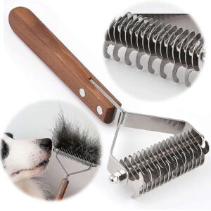 Kikidex (As show, One size) Coat King Brush Dogs And Cats, Pet Grooming Comb Detangling Kikidex (As show, One size) Coat King Brush Dogs And Cats, Pet Grooming Comb Detangling