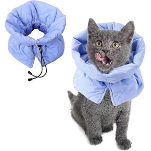 Kikidex (As show, One size) Cat Recovery Collar, Soft Adjustable Cat Cone Alternative, A Kikidex (As show, One size) Cat Recovery Collar, Soft Adjustable Cat Cone Alternative, A
