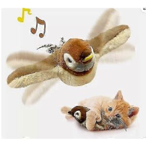 Kikidex (As show, One size) Electronic Interactive Flying Bird Cat Toy Hanging Pet Flapp Kikidex (As show, One size) Electronic Interactive Flying Bird Cat Toy Hanging Pet Flapp