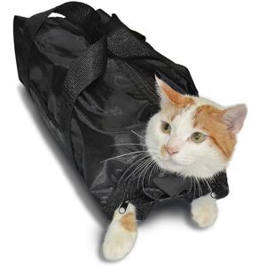 Kikidex (As show, One size) Cat Grooming Bag Portable Bite Restraint Mesh Bathing Bag Fo Kikidex (As show, One size) Cat Grooming Bag Portable Bite Restraint Mesh Bathing Bag Fo