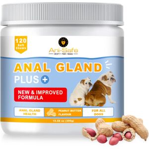 ANI-SAFE - Don't Risk Less XL Pack - Ani-Safe Anal Gland PLUS Dog Treats for Digestive Pro + Postbiotic - G ANI-SAFE - Don't Risk Less XL Pack - Ani-Safe Anal Gland PLUS Dog Treats for Digestive Pro + Postbiotic - G