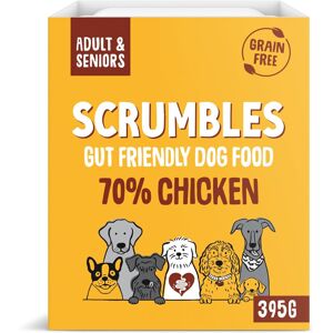 Scrumbles Natural Wet Dog Food, Grain Free Recipe with 70% Chicken and Slippery Scrumbles Natural Wet Dog Food, Grain Free Recipe with 70% Chicken and Slippery