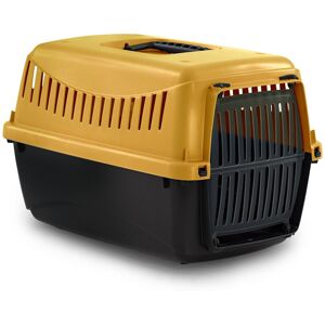 URBN Living (58x38x38cm, Mustard) Dog Cat Puppy Pet Carrier Box Cage with Handle URBN Living (58x38x38cm, Mustard) Dog Cat Puppy Pet Carrier Box Cage with Handle