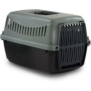 URBN Living (39x26x25cm, Dark Grey) Dog Cat Puppy Pet Carrier Box Cage with Handle URBN Living (39x26x25cm, Dark Grey) Dog Cat Puppy Pet Carrier Box Cage with Handle