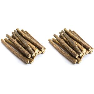 Unbranded 40Pcs Natural Silvervine Sticks for Chew Sticks Unbranded 40Pcs Natural Silvervine Sticks for Chew Sticks