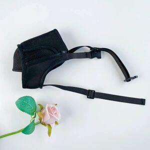 Gaatpot (black, S) New anti-barking and anti-biting dog muzzle breathable mesh dog muzzl Gaatpot (black, S) New anti-barking and anti-biting dog muzzle breathable mesh dog muzzl