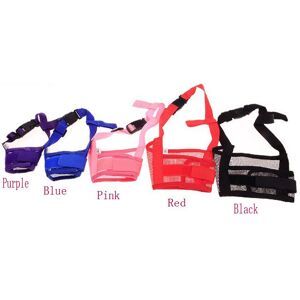 Unbranded (Blue, M) Mask Dog Adjustable Bark Bite Mesh Mouth Muzzle Grooming Service Chewi Unbranded (Blue, M) Mask Dog Adjustable Bark Bite Mesh Mouth Muzzle Grooming Service Chewi