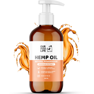 OurDogsLife Our Dogs Life Hemp Oil 250ml - Natural & Organic Calming Aid for Dogs OurDogsLife Our Dogs Life Hemp Oil 250ml - Natural & Organic Calming Aid for Dogs