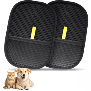 Saudism Pet Hair Removal Glove, Reusable Cat Dog Electrostatic Remover Grooming Glove Br Saudism Pet Hair Removal Glove, Reusable Cat Dog Electrostatic Remover Grooming Glove Br