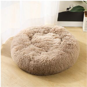 Unbranded (Brown, 60CM/23.62in) Dog Pet Cat Calming Beds Nest Warm Fluffy Plush Comfy Soft Unbranded (Brown, 60CM/23.62in) Dog Pet Cat Calming Beds Nest Warm Fluffy Plush Comfy Soft