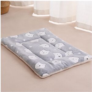 Unbranded (Grey Bear, 58*39cm/22.83*15.35in) Pet Blanket Warm Pad Cat Dog Bed Soft Fleece Unbranded (Grey Bear, 58*39cm/22.83*15.35in) Pet Blanket Warm Pad Cat Dog Bed Soft Fleece