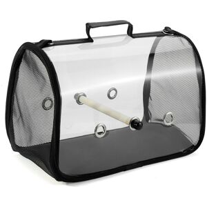 GreenZech (Black) Outdoor Bird Shoulder Bags Portable Parrot Carry Cage Pet Breathable Spa GreenZech (Black) Outdoor Bird Shoulder Bags Portable Parrot Carry Cage Pet Breathable Spa