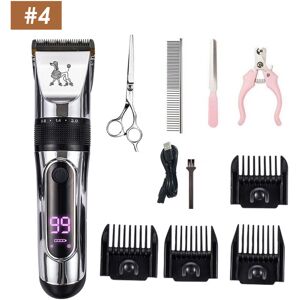 GreenZech (#4) Professional Pet Dog Cat Animal Clippers Hair Grooming Cordless Trimmer Sha GreenZech (#4) Professional Pet Dog Cat Animal Clippers Hair Grooming Cordless Trimmer Sha