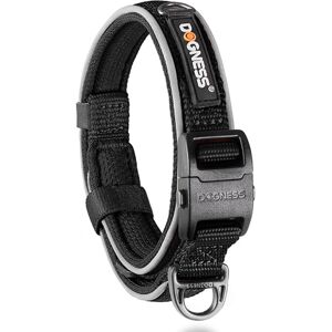 GreenZech (Black, XS) Reflective Dog Collar Comfort Soft Neoprene Padded Nylon Ultra Safet GreenZech (Black, XS) Reflective Dog Collar Comfort Soft Neoprene Padded Nylon Ultra Safet