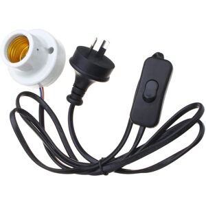 GreenZech (AU Plug) E27 Straight Mouth Reptile Ceramic Heat Lampholder Bulb Adapter with S GreenZech (AU Plug) E27 Straight Mouth Reptile Ceramic Heat Lampholder Bulb Adapter with S