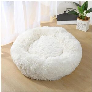 Unbranded (White, 50CM/19.69in) Pet Cat Dog Calming Beds Nest Warm Fluffy Plush Comfy Soft Unbranded (White, 50CM/19.69in) Pet Cat Dog Calming Beds Nest Warm Fluffy Plush Comfy Soft