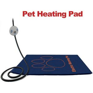 Unbranded Waterproof Pet Heating Pad 60x45cm, Adjustable Temp, Safe & Bite-Resistant Unbranded Waterproof Pet Heating Pad 60x45cm, Adjustable Temp, Safe & Bite-Resistant