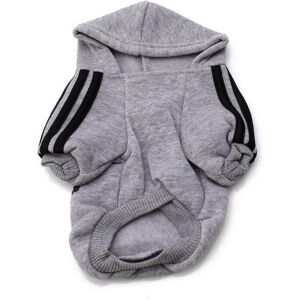 Unbranded (GREY, M) Pet Hoodie Dogs Hooded Sweatshirt Jumper Winter Warm Clothes Coat Pupp Unbranded (GREY, M) Pet Hoodie Dogs Hooded Sweatshirt Jumper Winter Warm Clothes Coat Pupp