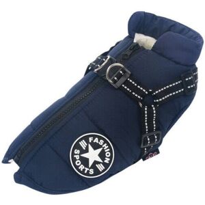 Unbranded (Blue, L) S5xl Winter Autumn Pet Vest Puppy Dog Cat Warm Padded Coat Zip Jacket Unbranded (Blue, L) S5xl Winter Autumn Pet Vest Puppy Dog Cat Warm Padded Coat Zip Jacket