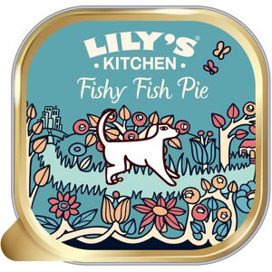 Lily's Kitchen Fishy Fish Pie - Complete Natural Adult Dog Food Wet (10 x 150g T Lily's Kitchen Fishy Fish Pie - Complete Natural Adult Dog Food Wet (10 x 150g T