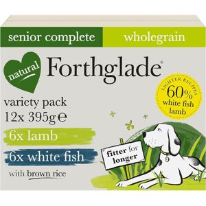 Forthglade Wet Dog Food Variety Pack (12 x 395g Trays) - Senior Dogs 7 Years +, Forthglade Wet Dog Food Variety Pack (12 x 395g Trays) - Senior Dogs 7 Years +,