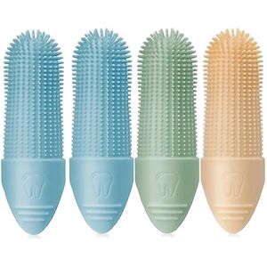 Unbranded For 4 Pack Dog Tooth Brush 360 Cleaning Finger Toothbrush For Unbranded For 4 Pack Dog Tooth Brush 360 Cleaning Finger Toothbrush For