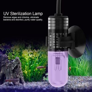 Unbranded 3W Fish Tank UV Sterilizer Light for Aquariums up to 500L, Plastic+Quartz Unbranded 3W Fish Tank UV Sterilizer Light for Aquariums up to 500L, Plastic+Quartz