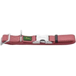 Dog collar - HUNTER - Inari - Lightweight aluminum - Pastel red - Size L (40-55 Dog collar - HUNTER - Inari - Lightweight aluminum - Pastel red - Size L (40-55