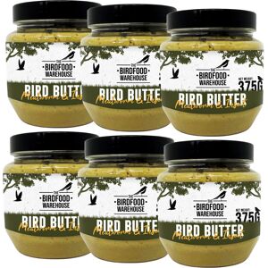 The BirdFood Warehouse (6 x 375g Jar) Mealworm & Insect Suet Bird Butter - Wild Bird Food, Peanut Butte The BirdFood Warehouse (6 x 375g Jar) Mealworm & Insect Suet Bird Butter - Wild Bird Food, Peanut Butte