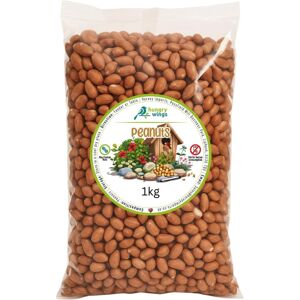Hungry Wings Peanuts – 1KG Bag – High Energy Wild Bird Food for Tits, Finches, J Hungry Wings Peanuts – 1KG Bag – High Energy Wild Bird Food for Tits, Finches, J
