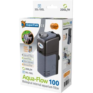 SuperFish Aqua Flow 100 Internal Filter 200L/H,black SuperFish Aqua Flow 100 Internal Filter 200L/H,black