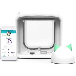 Sure Petcare SureFlap Microchip Cat Flap Connect with Sure Petcare Hub, DualScan Sure Petcare SureFlap Microchip Cat Flap Connect with Sure Petcare Hub, DualScan