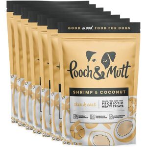 Pooch & Mutt - Meaty Dog Treats (Grain Free), Shrimp & Coconut, Pack of 7x120g Pooch & Mutt - Meaty Dog Treats (Grain Free), Shrimp & Coconut, Pack of 7x120g
